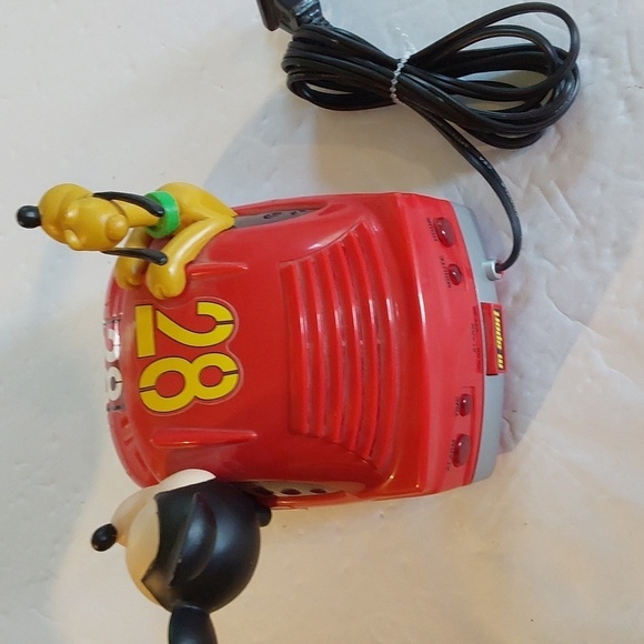Vintage  Mickey Mouse & Pluto Digital Alarm Clock Excellent Condition - Picture 5 of 9